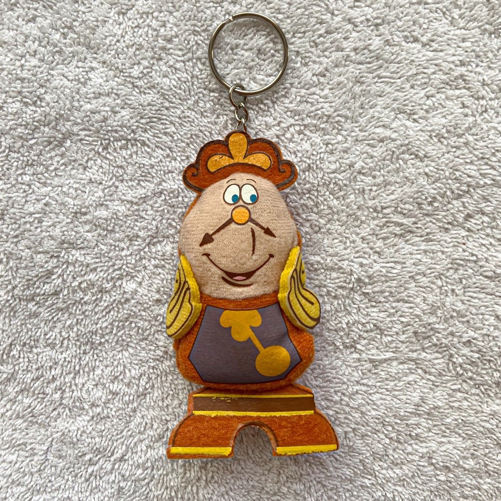 Cogsworth from The Beauty & the Beast keychain